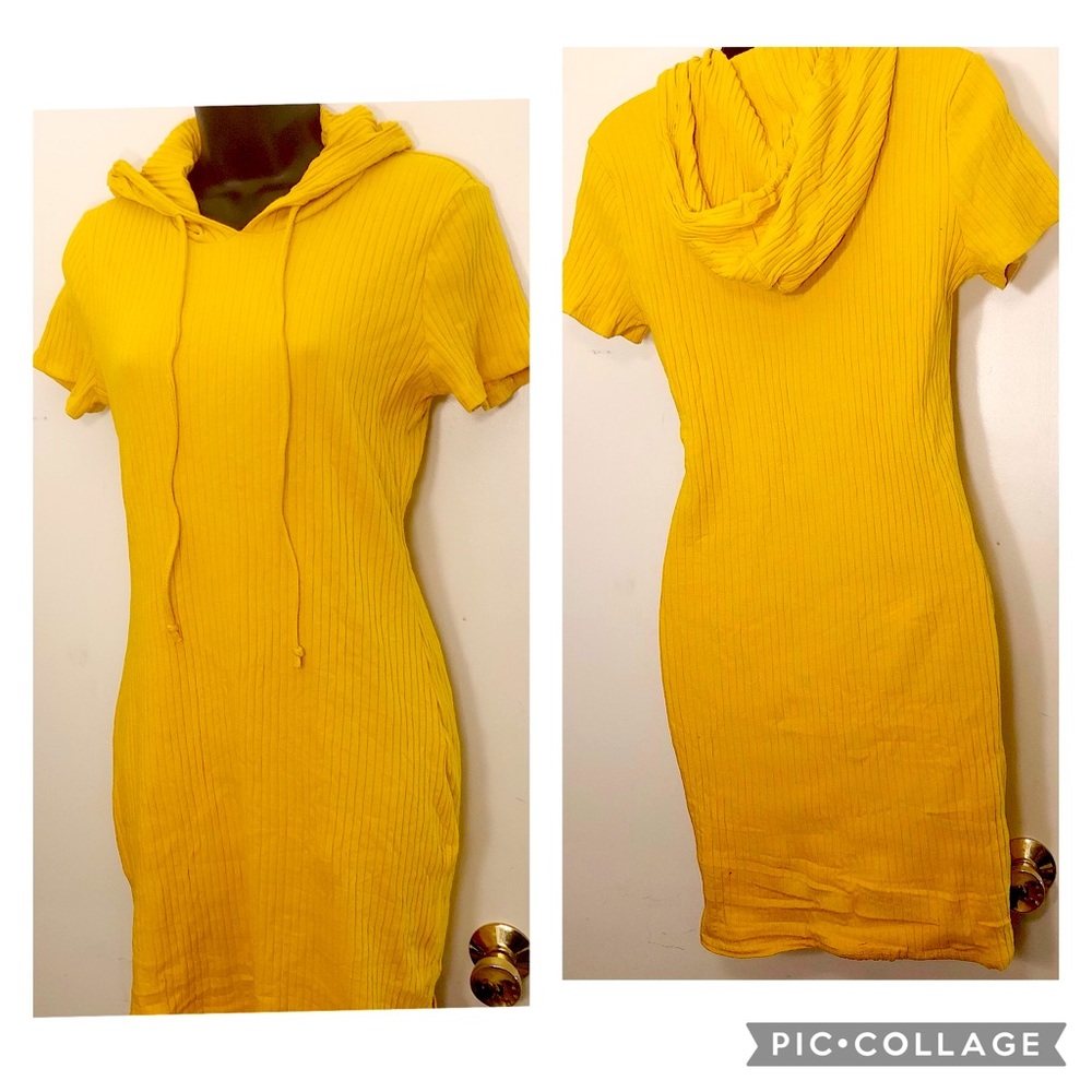 Cute hoodie sweater dress